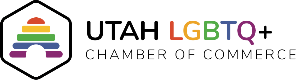 Utah LGBTQ+ Chamber of Commerce logo